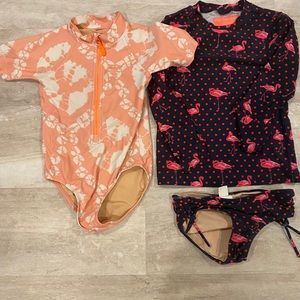 Set of two J. Crew bathing suits